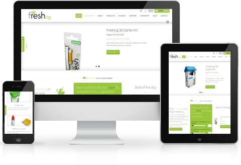 Freshcig Magento Store