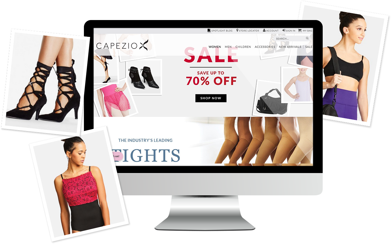 Capezio Magento Ecommerce Store