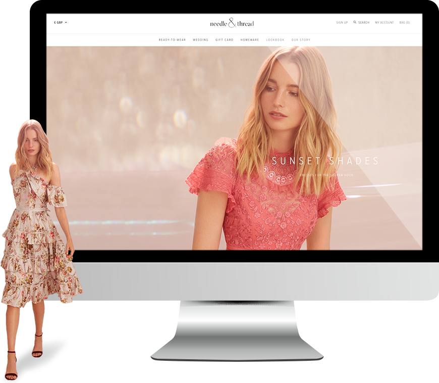 Magento fashion ecommerce website