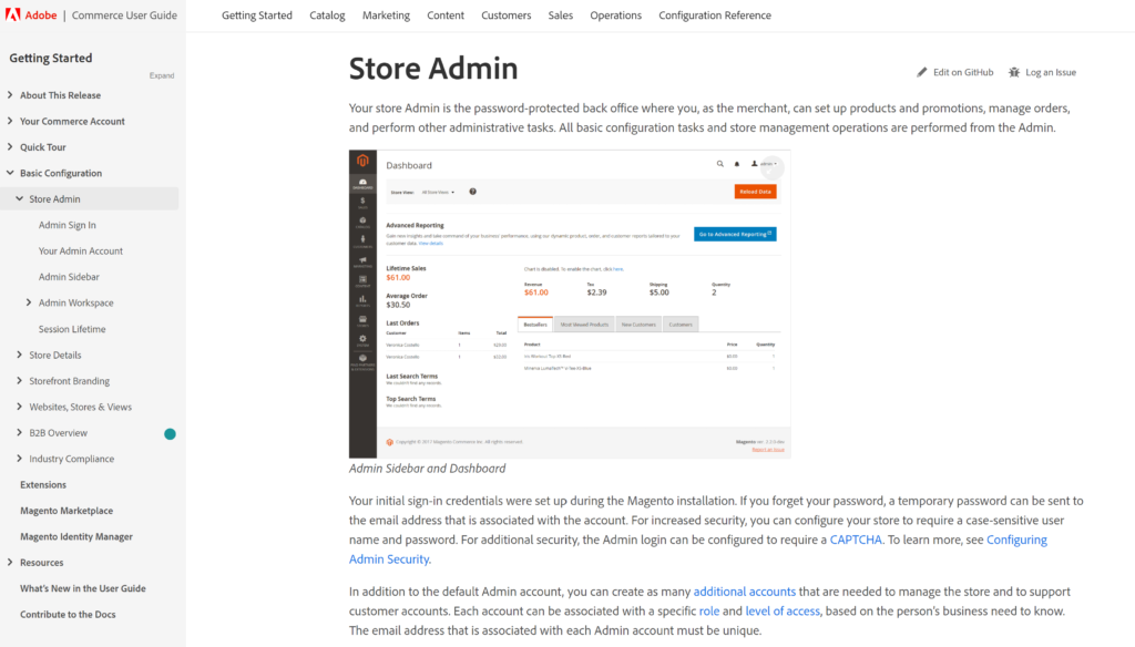 Magento User Guide provides detailed documentation on how to use Magento