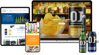 Liquor Zaar Magento Ecommerce Website on Mobile Tablet and Desktop devices