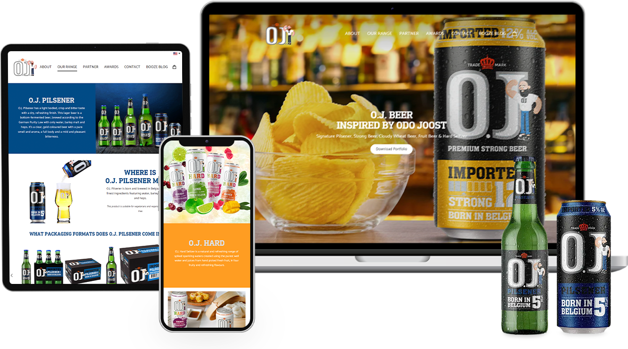 Liquor Zaar Magento Ecommerce Website on Mobile Tablet and Desktop devices
